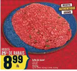 Marché Adonis Adonis kafta de boeuf offer