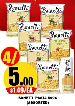 Alnejmah Banetti pasta assorted offer
