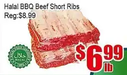 New Pacific Supermarket Halal BBQ Beef Short Ribs offer
