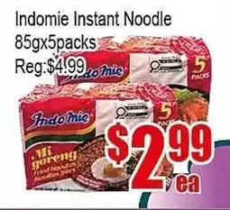 New Pacific Supermarket Indomie instant noodle offer