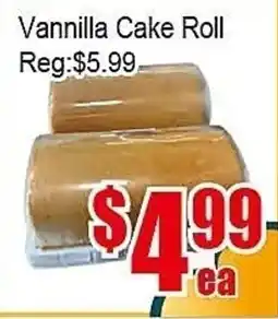 New Pacific Supermarket Vanilla Cake Roll offer