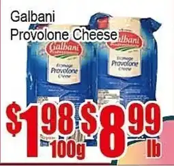 New Pacific Supermarket Galbani provolone cheese offer