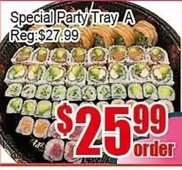New Pacific Supermarket Special Party Tray A offer