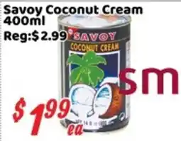 Nations Fresh Foods Savoy coconut cream offer