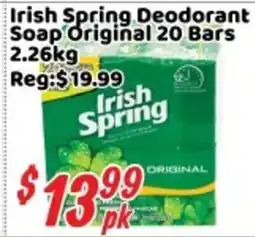 Nations Fresh Foods Irish Spring Deodorant Soap Original offer