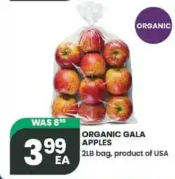 Olive Branch Organic gala apples offer