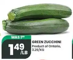 Olive Branch Green Zucchini offer