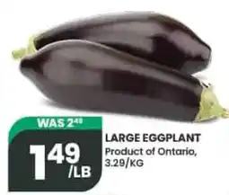 Olive Branch Large eggplant offer
