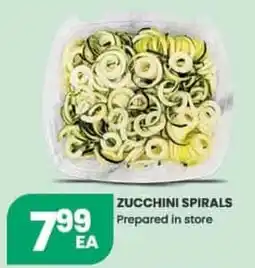 Olive Branch Zucchini spirals offer