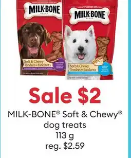 Petsmart MILK-BONE Soft & Chewy dog treats offer