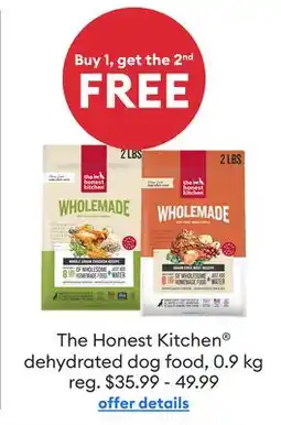 Petsmart The Honest Kitchen dog food offer