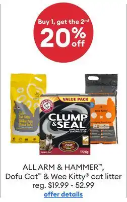 Petsmart ALL ARM & HAMMER offer