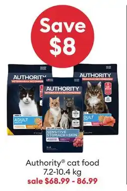 Petsmart Authority cat food offer