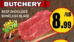 Alnejmah Beef shoulder boneless blade offer