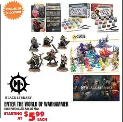 Len's Mill Stores BLACK LIBRARY ENTER THE WORLD OF WARHAMMER offer
