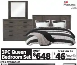 Surplus Furniture Alabaster Oak 3-Piece Queen Bedroom Set offer