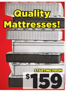 Surplus Furniture Quality Mattresses! offer