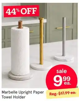 Kitchen Stuff Plus Marbelle Upright Paper Towel Holder offer