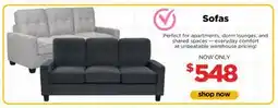 Surplus Furniture Sofas starting from only offer