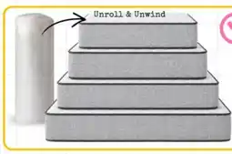Surplus Furniture Packed & Rolled Twin Mattresses starting from only offer