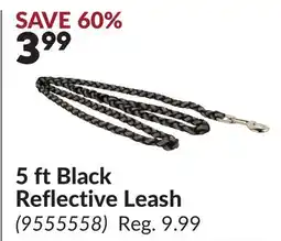 Princess Auto 5 ft Black Reflective Leash offer