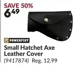 Princess Auto Small Hatchet Axe Leather Cover offer