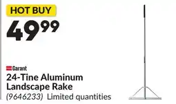 Princess Auto 24-Tine Aluminum Landscape Rake offer