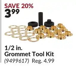 Princess Auto 1/2 in. Grommet Tool Kit offer