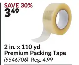 Princess Auto 2 in. x 110 yd Premium Packing Tape offer