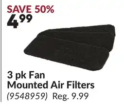 Princess Auto 3 pk Fan Mounted Air Filters offer