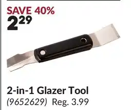 Princess Auto 2-in-1 Glazer Tool offer