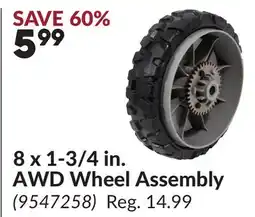 Princess Auto 8 x 1-3/4 in. AWD Wheel Assembly offer