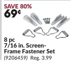 Princess Auto 8 pc 7/16 in. Screen-Frame Fastener Set offer