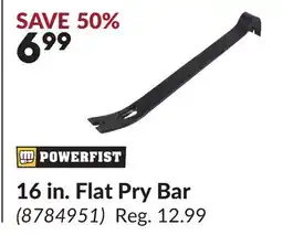 Princess Auto 16 in. Flat Pry Bar offer