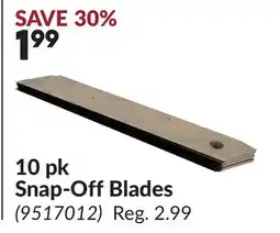 Princess Auto 10 pk Snap-Off Blades offer
