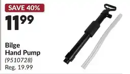 Princess Auto Bilge Hand Pump offer