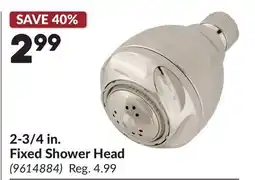 Princess Auto 2-3/4 in. Fixed Shower Head offer