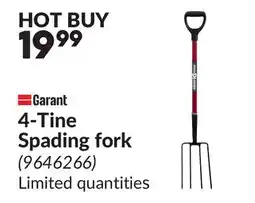 Princess Auto 4-Tine Spading fork offer