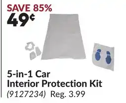Princess Auto 5-in-1 Car Interior Protection Kit offer