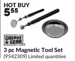 Princess Auto GREASE & GEAR 3 pc Magnetic Tool Set offer