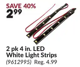 Princess Auto 2 pk 4 in. LED White Light Strips offer