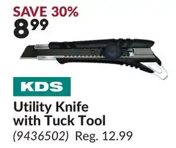 Princess Auto Utility Knife with Tuck Tool offer