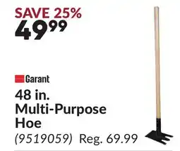 Princess Auto 48 in. Multi-Purpose Hoe offer
