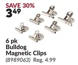Princess Auto 6 pk Bulldog Magnetic Clips offer