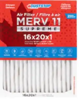 Princess Auto 16 x 20 x 1 in. 2 pk MERV 11 Furnace Filters offer