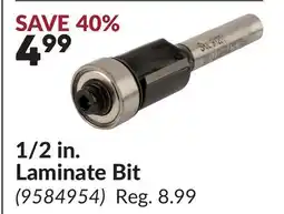 Princess Auto 1/2 in. Laminate Bit offer