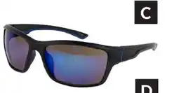 Princess Auto Sunglasses Black with Blue Mirror offer