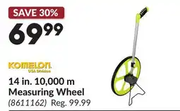 Princess Auto 14 in. 10,000 m Measuring Wheel offer