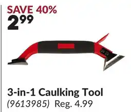 Princess Auto 3-in-1 Caulking Tool offer