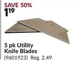 Princess Auto 5 pk Utility Knife Blades offer